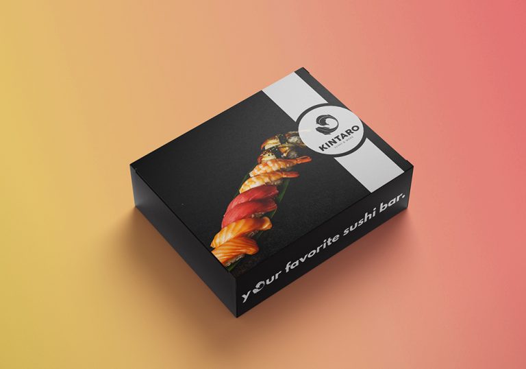 Design ambalaj cutie sushi Kintaro